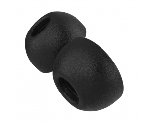 Ausų antgalių rinkinys FIXED Apple AirPods Atminties putos Juoda