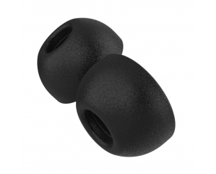 Ausų antgalių rinkinys FIXED Apple AirPods Atminties putos Juoda