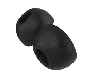 Ausų antgalių rinkinys FIXED Apple AirPods Atminties putos Juoda
