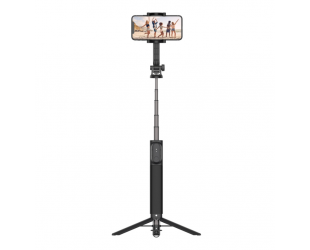 Asmenukių lazda su trikoju ir belaidžiu paleidikliu Fixed Snap XL 113 cm Juoda