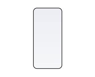 Apsauginis stiklas FIXED Armor Apple iPhone 16 Grūdintas stiklas Skaidrus Juodas