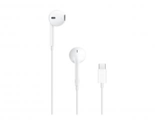 Ausinės Apple EarPods, USB-C, baltos