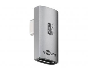 Adapteris Goobay 74443 USB-C™ Vertical 90° Rotated USB4™