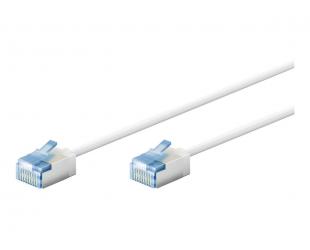 Kabelis Goobay Goobay patch cable 15 cm baltas
