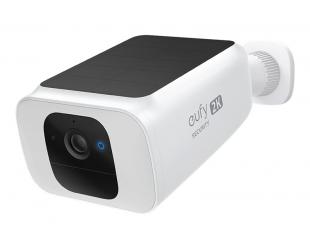 Apsaugos kamera Anker Eufy Spotlight Cam Solar IP67 8GB vietinė atmintis juoda ir balta