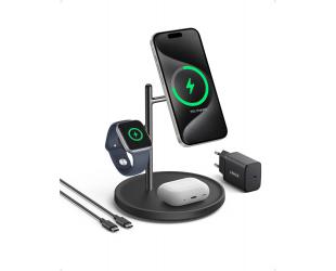Belaidis įkroviklis Anker MagGo Magnetic Wireless Charger Qi 2.0 15W B25M3311