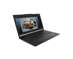 Nešiojamas kompiuteris Lenovo ThinkPad P14s Black 14.5" IPS WUXGA 1920x1200 pixels Anti-glare Intel Core Ultra 5 125H 32GB SO-DIMM DDR5 Solid-state d