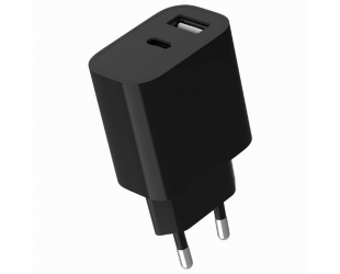 Įkroviklis Gembird TA-UC-2AC12-01-BK 2-port universal USB 2.4 A