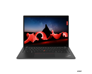 Nešiojamas kompiuteris Lenovo ThinkPad T14s Deep Black 14" IPS WUXGA 1920x1200 pixels Anti-glare AMD Ryzen 5 7540U 16GB Soldered LPDDR5x Solid-state