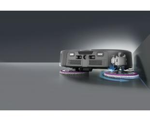 Dulkių siurblys robotas Midea V15, šlapias ir sausas, 5200 mAh, dulkių talpa 3 L, 16200 Pa, juodas.