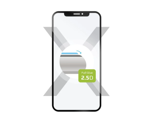 Apsauginis stiklas FIXED Xiaomi 14T 14T Pro Grūdintas stiklas Skaidrus Juodas