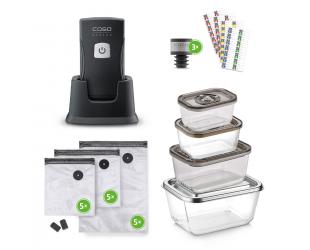 Vakuuminis pakavimo aparatas Caso Vacu OneTouch Pro Set 20 W Juodas