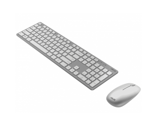 Klaviatūros ir pelės komplektas Asus W5000 Belaidis JAV Baltas