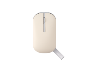 Pelė Asus Marshmallow MD100 2.4 GHz Bluetooth Smėlio spalvos