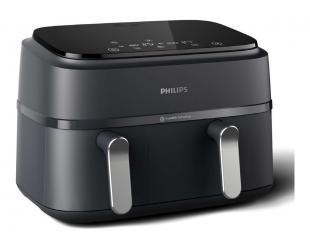 Karšto oro gruzdintuvė Philips NA351/00, 2750 W galia, 9 L talpa, Rapid Air technologija, juoda