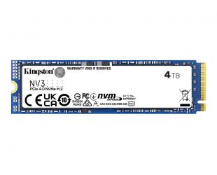 SSD diskas Kingston NV3, 4 TB, M.2, PCIe 4.0 x4 (NVMe)