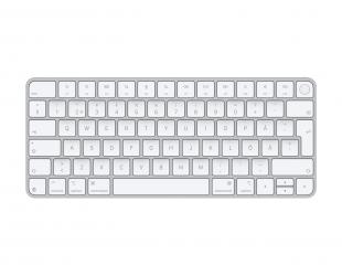 Klaviatūra Apple Magic Keyboard, su Touch ID, kompaktiška, belaidė, švediška, balta
