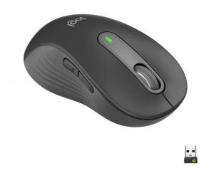 Belaidė pelė Logitech Signature M650 L Kairiarankiams Grafito