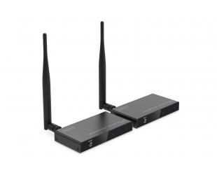 Belaidis HDMI prailgintuvas/skirstytuvas Digitus DS-55346 100m 1x4 Juodas