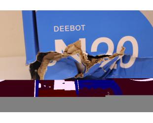 Dulkių siurblys robotas Ecovacs DEEBOT N20, šlapias ir sausas, veikimo laikas (maks.) 300 min, 5200 mAh, dulkių talpa 0.4 L, 8000 Pa, baltas.