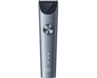 Plaukų kirpimo mašinėlė Xiaomi Hair Clipper 2 EU, belaidė ir su laidu, ilgio nustatymo žingsnių skaičius 19, pilka