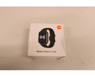 Išmanusis laikrodis Xiaomi Redmi Watch 5 Lite, atsparus vandeniui, plastikinis (NCVM), juodas