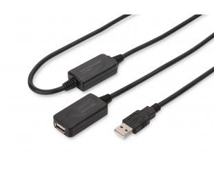 USB prailginimo laidas Digitus USB 2.0 Repeater Cable DA-73102 20 m