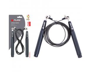 Šokdynė Pure2Improve Speed Skipping Rope 300 cm Juoda