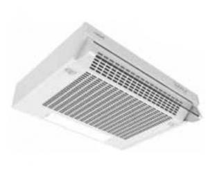 Gartraukis CATA FK SLIM 6000, įprastas, energijos efektyvumo klasė B, plotis 60 cm, 162 m³/h, mechaninis, LED, baltas.