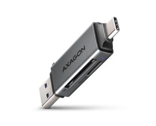 Kortelių skaitytuvas AXAGON CRE-DAC USB 3.2 Gen 1/USB 3.1 Gen 1/USB 3.0/USB 2.0/USB 1.1