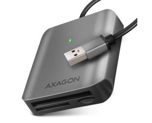 Kortelių skaitytuvas AXAGON CRE-S3 USB 3.2 Gen 1/USB 3.1 Gen 1/USB 3.0/USB 2.0/USB 1.1