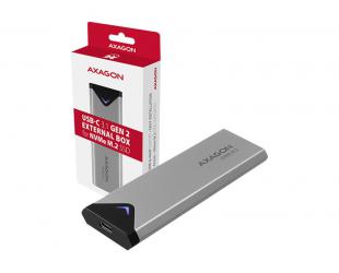 Kietojo disko dėklas AXAGON EEM2-UG2 M.2 NVMe Card / PCIe (NVMe) USB 3.2 (Gen 2)