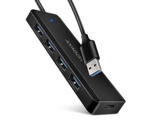 USB šakotuvas AXAGON 4-port 5Gbps