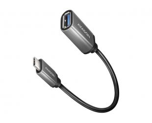 USB adapteris AXAGON Female Male Black