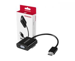 Adapteris AXAGON 0.17 m Juodas