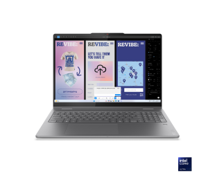 Nešiojamas kompiuteris Lenovo Yoga 7 16ILL10, 2-in-1, OLED, Jutiklinis ekranas, Intel Core Ultra 7, 16GB, 1000GB, Intel Arc Graphics, Windows 11, Luna pilka.