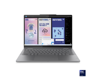 Nešiojamas kompiuteris Lenovo Yoga 7 14ILL10, 2-in-1, OLED, jutiklinis ekranas, Intel Core Ultra 5, 16GB, SSD 512GB, Windows 11 Home, Luna pilka