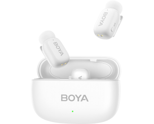 Belaidis mikrofonas Boya mini-13 Lightning/USB-C baltas