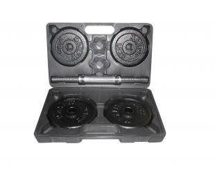 Hanteliai Toorx Cast iron weight dumbbells set with case 1.5-10 kg