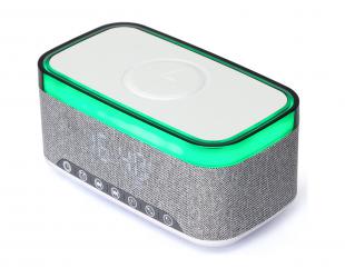 Žadintuvas Gembird DAC-SPKBT-QC15-GR, Bluetooth, belaidis ryšys