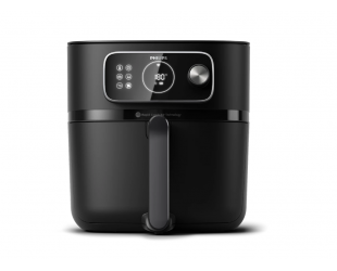 Karšto oro gruzdintuvė Philips HD9876/90, galia 2200 W, talpa 8.3 L, juoda