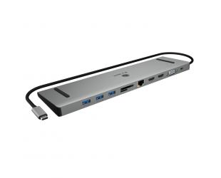 Jungčių stotelė Raidsonic IB-DK2106a-CPD, Ethernet LAN (RJ-45) prievadai 1, VGA (D-Sub) prievadų kiekis 1, HDMI prievadų kiekis 2