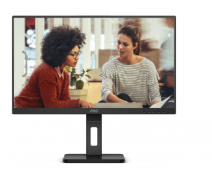 Monitorius AOC 24E3QAF, IPS, Full HD (1080p) 1920x1080 75 Hz, HDMI, VGA, DisplayPort, aukščio reguliavimas, pasukimas, pasvirimas, garsiakalbiai