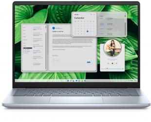 Nešiojamas kompiuteris Dell Inspiron 14 5445 Ice Blue 14" WVA FHD+ 1920x1200 pixels Anti-glare AMD Ryzen 5 8540U 16GB DDR5 Solid-state drive capacity