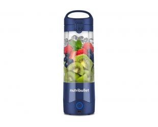 Trintuvas Nutribullet NBP003NBL, asmeninis, ąsotis Tritan, ąsočio talpa 0.475 L, ledo smulkinimas, tamsiai mėlynas