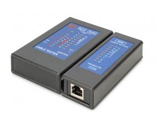 Kabelių testavimo įrenginys Digitus DN-14001-2 RJ45 vienpusis testeris