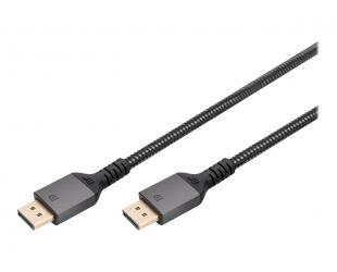 Kabelis Digitus DisplayPort, 20 pin DisplayPort, Mini DisplayPort, juodas