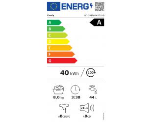 Skalbimo mašina Candy RO 284DWMS7/1-S Balta