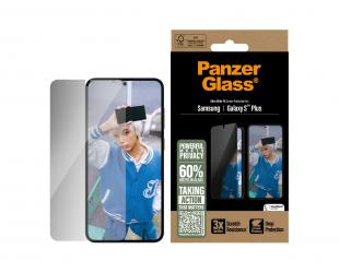 Ekrano apsauga PanzerGlass Samsung Galaxy S25+, su privatumo filtru, skaidri, juoda
