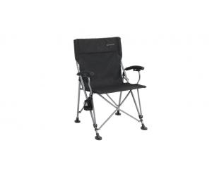 Kėdė Outwell Campo XL, maksimali apkrova 150 kg, juoda